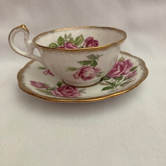 Royal Standard Orleans Rose Cup and Saucer Shabby Chic - Picture 8 of 8